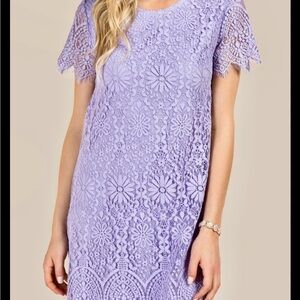 Miami Lavender Lace Dress